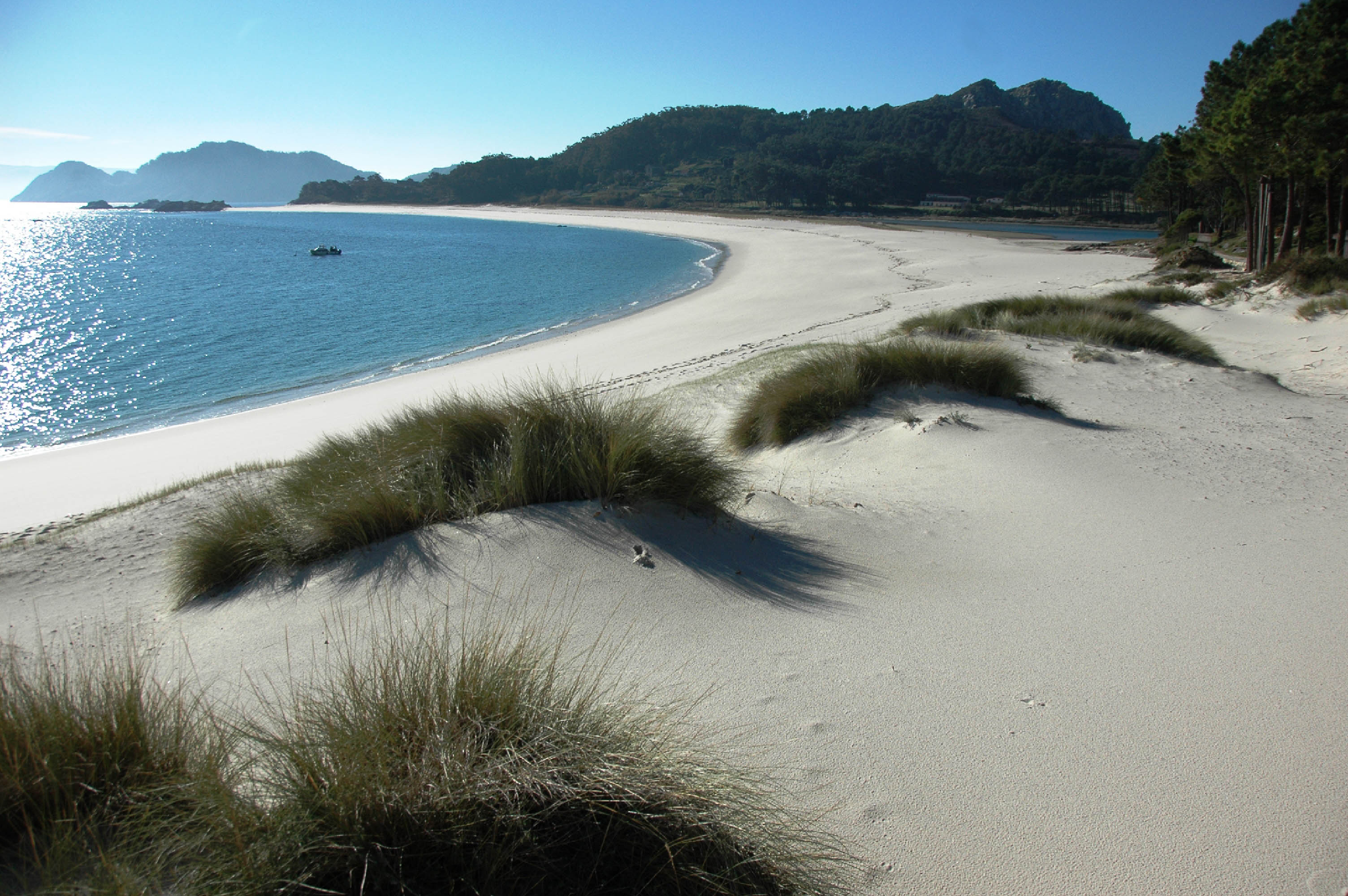 Cíes - Praia e duna de Rodas
