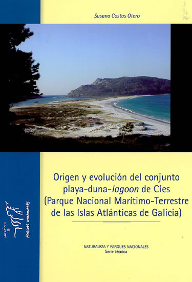Portada de la publicación Origen y evolución del conjunto playa-duna-lagoon de Cíes