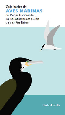 Portada da guía básica de aves mariñas do Parque Nacional