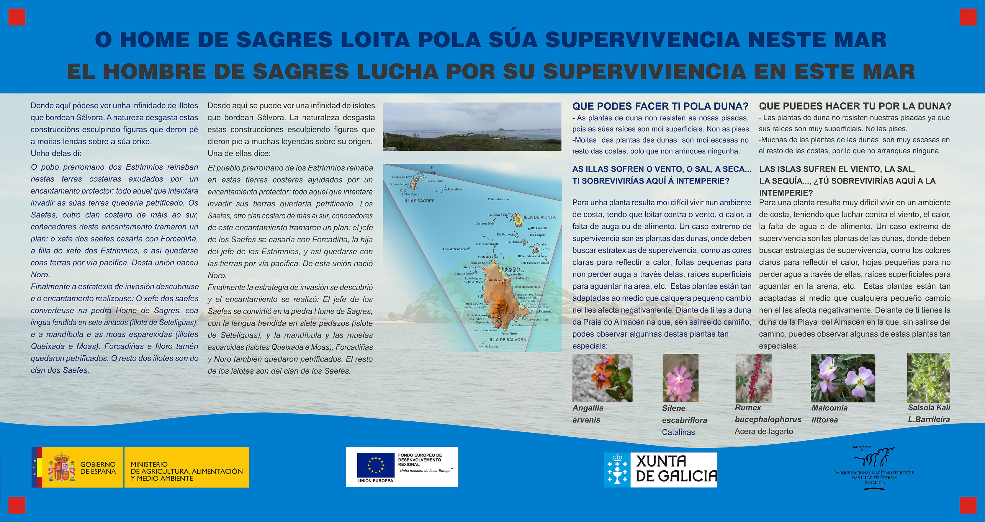 Sálvora - Panel Home de Sagres