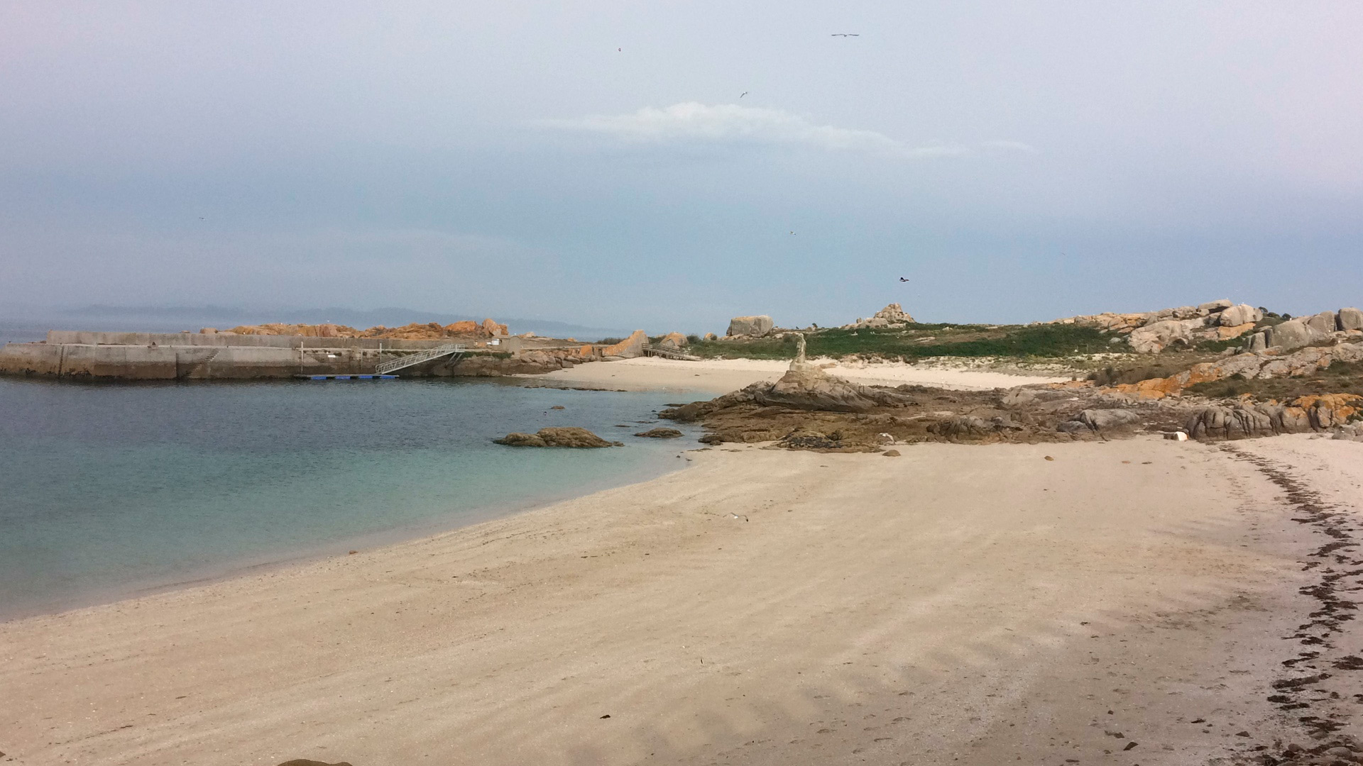 Sálvora - Praia do Almacén