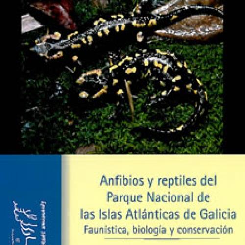 Portada da guía de anfibios e réptiles do Parque Nacional
