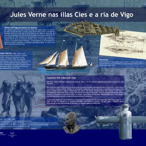Cíes - Panel Jules Verne