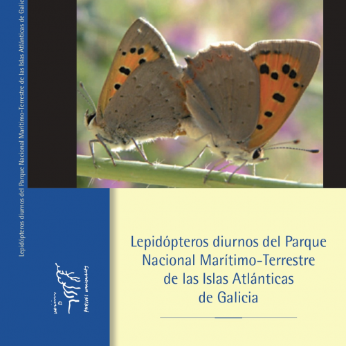 Portada da publicación Lepidópteros Diurnos Del Parque Nacional Marítimo-Terrestre De Las Islas Atlánticas De Galicia