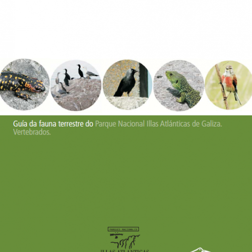 Portada da Guía de Fauna terrestre do Parque Nacional