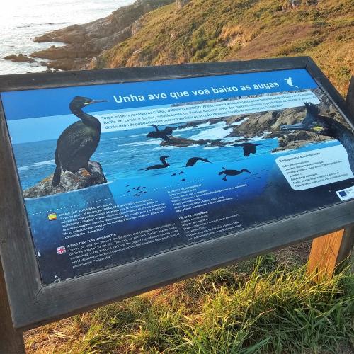 Cíes - Paneis informativos de visita